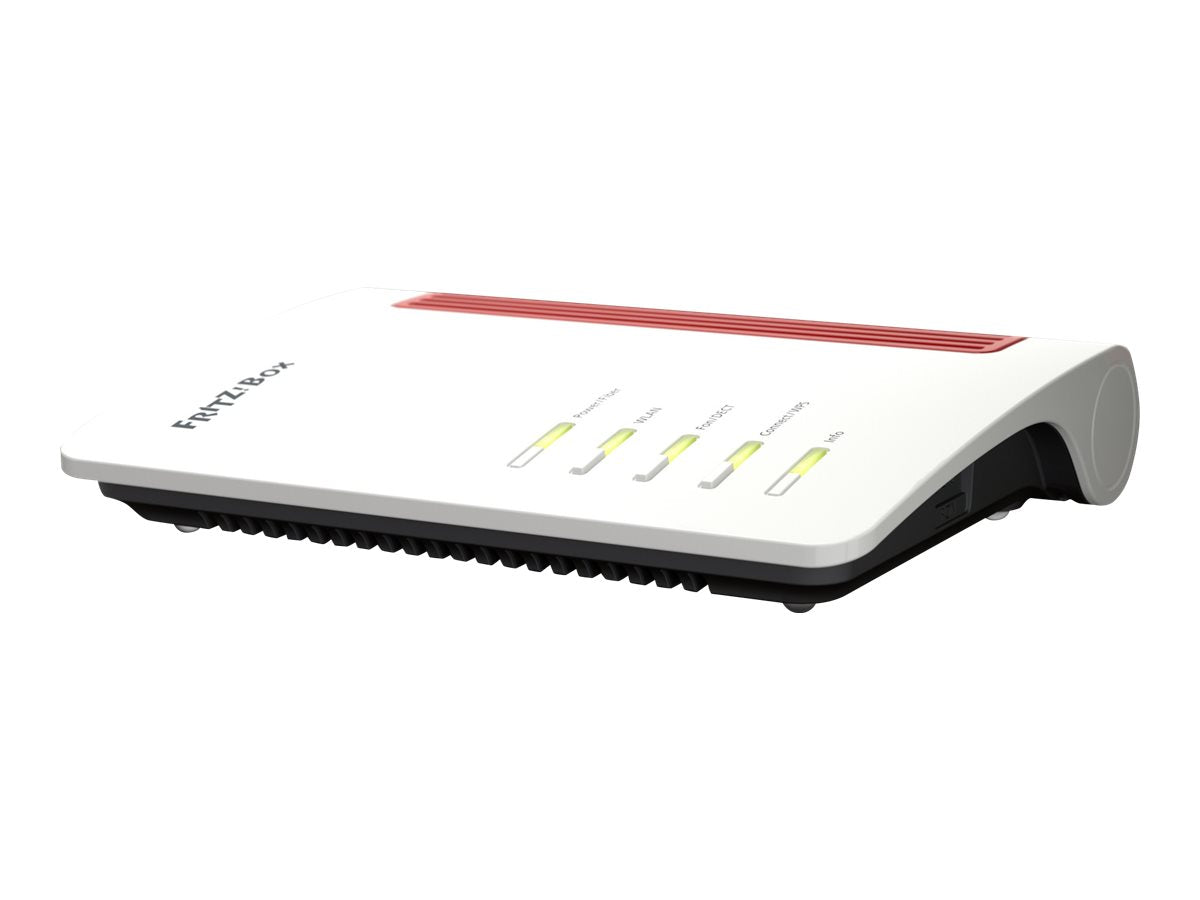 AVM FRITZ!Box 5530 Fiber (Glasfasermodem mit 2x2 Wi-Fi 6 (WLAN AX), bis zu 3 GBit/s, 2.5-Gigabit-LAN-Port