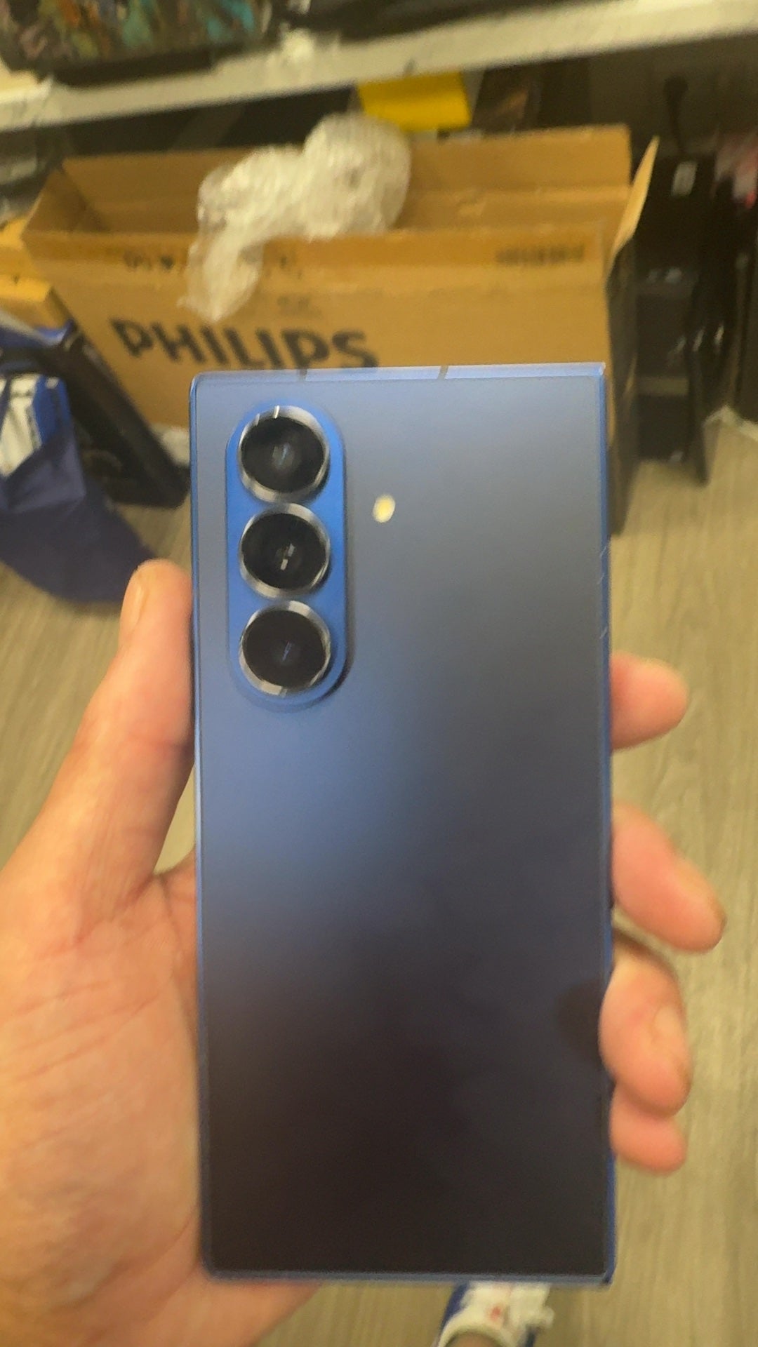 SAMSUNG GALAXY Z FOLD 7 256GB BLAU