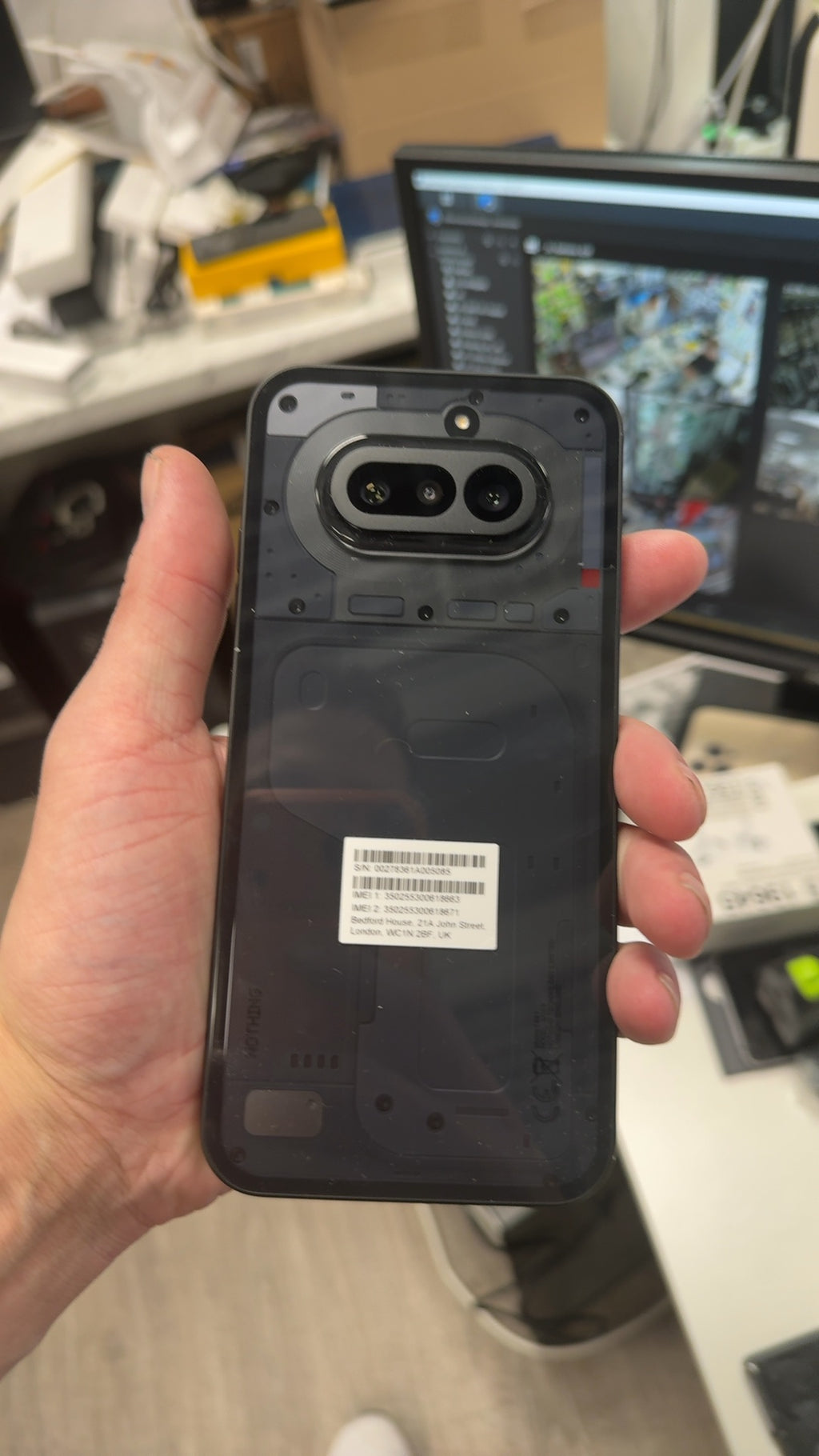 NOTHING PHONE 4A 128GB SPEICHER 8GB RAM SCHWARZ BLACK