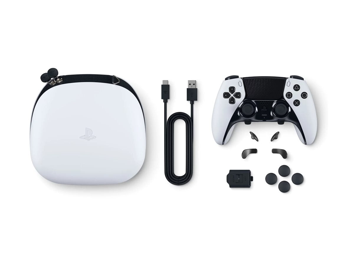 Sony DualSense Edge Schwarz - Weiß Bluetooth/USB Gamepad Analog Digital PlayStation 5 - Kabellos