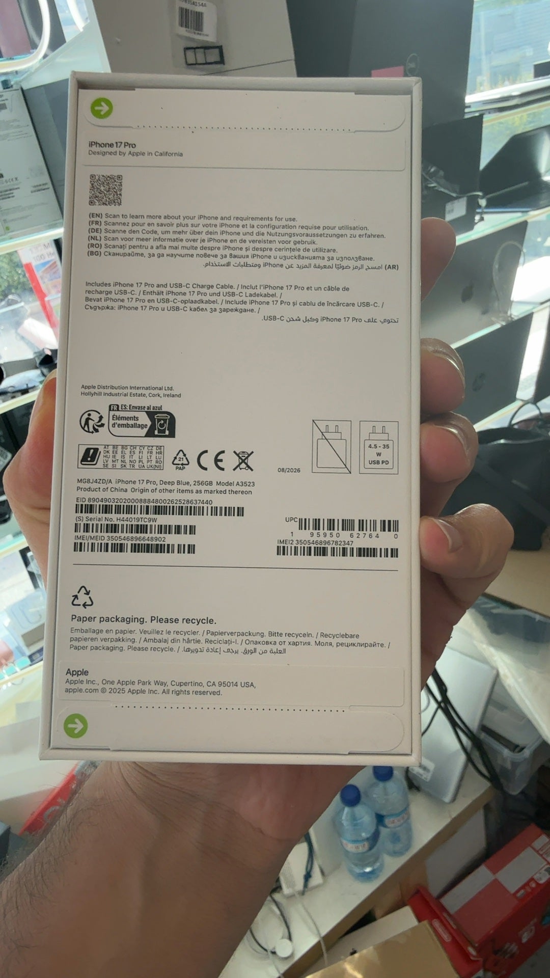 APPLE iPhone 17 Pro 256GB tiefblau