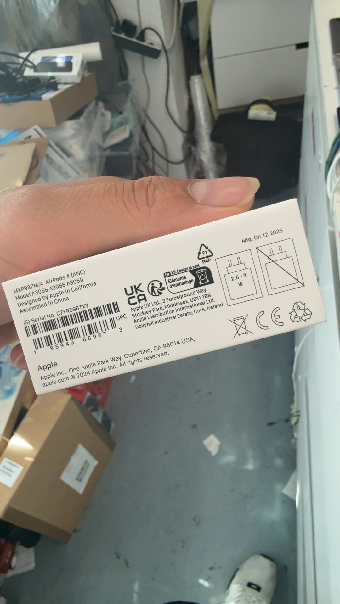 APPLE 20W USB-C Power Adapter Netzteil (retail)