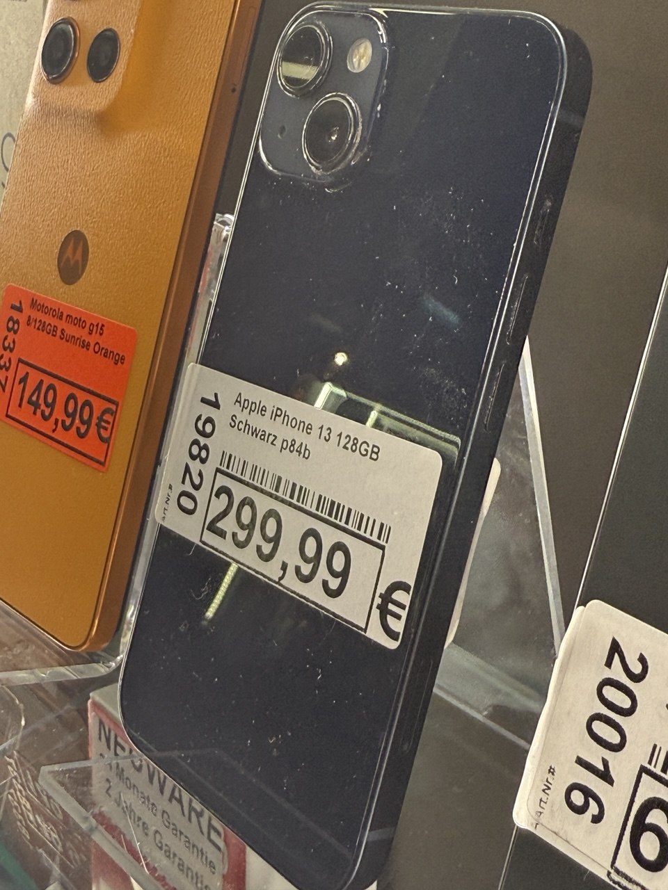 Apple iPhone 13 128GB Midnight Black Hauptbild