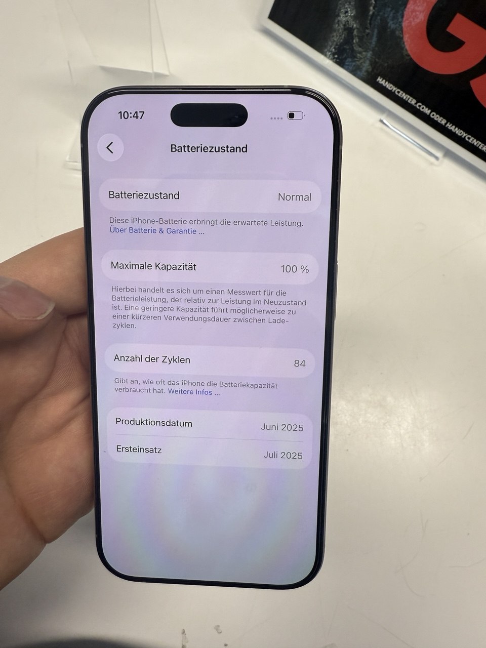 Apple iPhone 16 Pro, Silber Hauptbild
