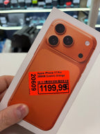 Apple iPhone Case Leder Orange für iPhone 12 Pro