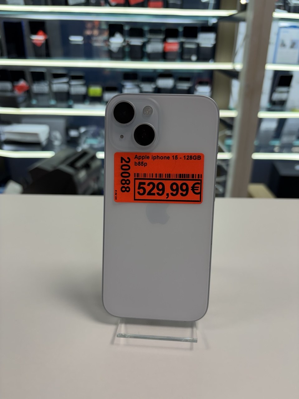 Apple iPhone 15 128GB Weiß/Silber Hauptbild