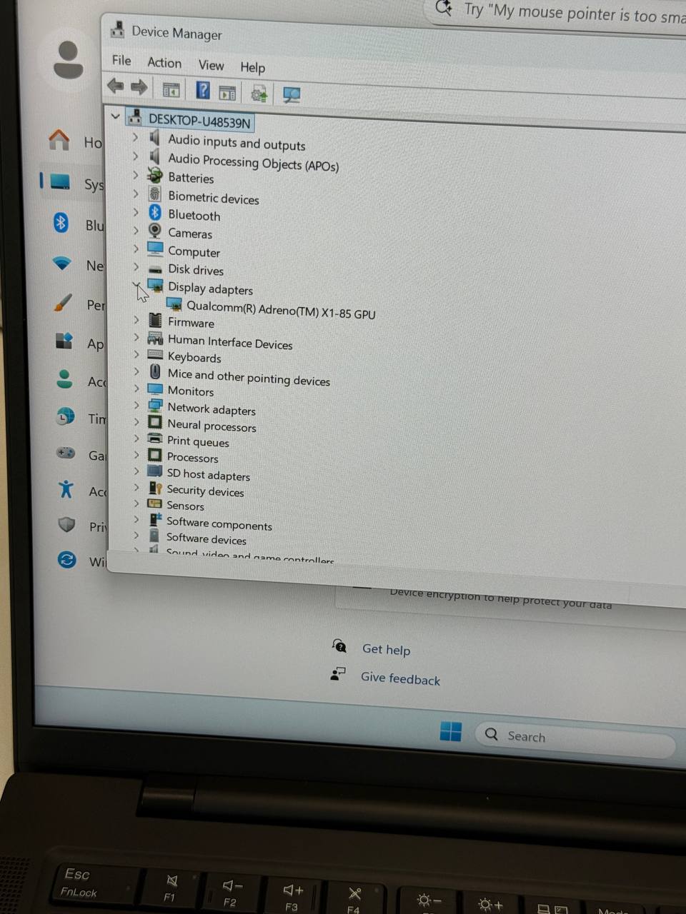 Lenovo ThinkPad Laptop, Snapdragon X Elite