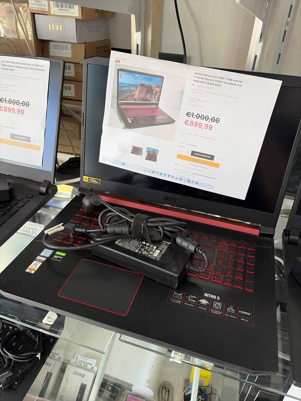 Acer Nitro 5 Gaming Laptop Intel Core i7 (10. Gen, )