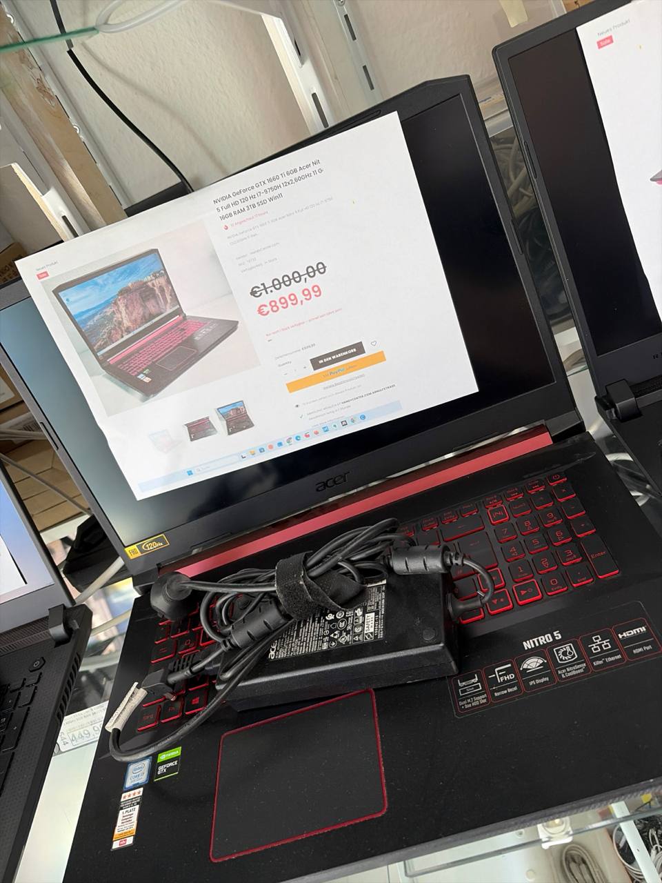 Acer Nitro 5 Gaming Laptop Intel Core i7 (10. Gen, )