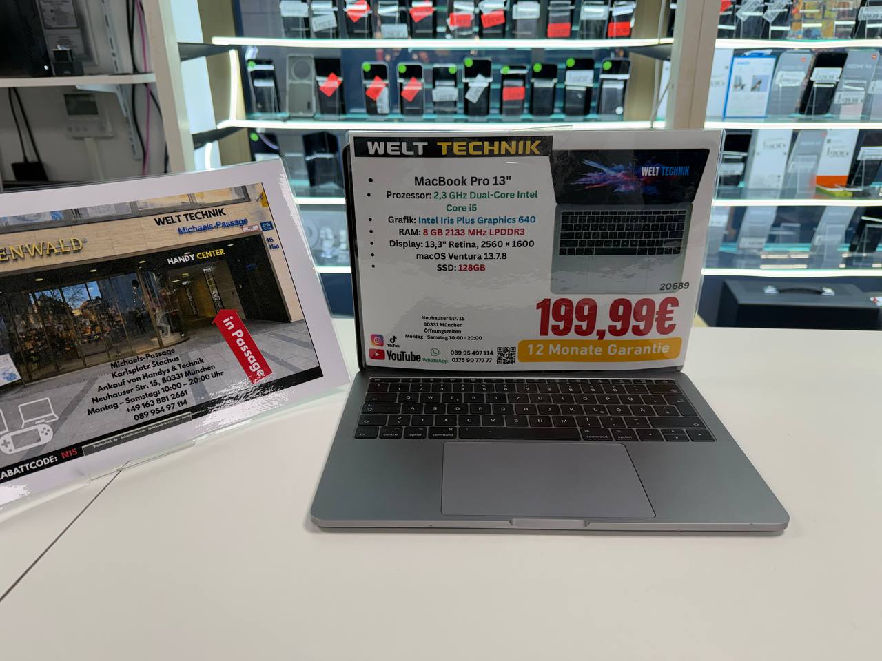 Apple MacBook Pro 13" Silber/Aluminium Hauptbild
