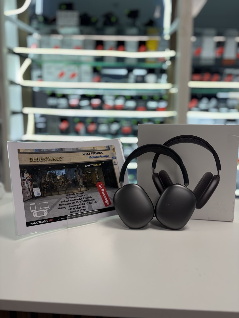 Sony Wireless Over-Ear Kopfhörer schwarz Zweitbild