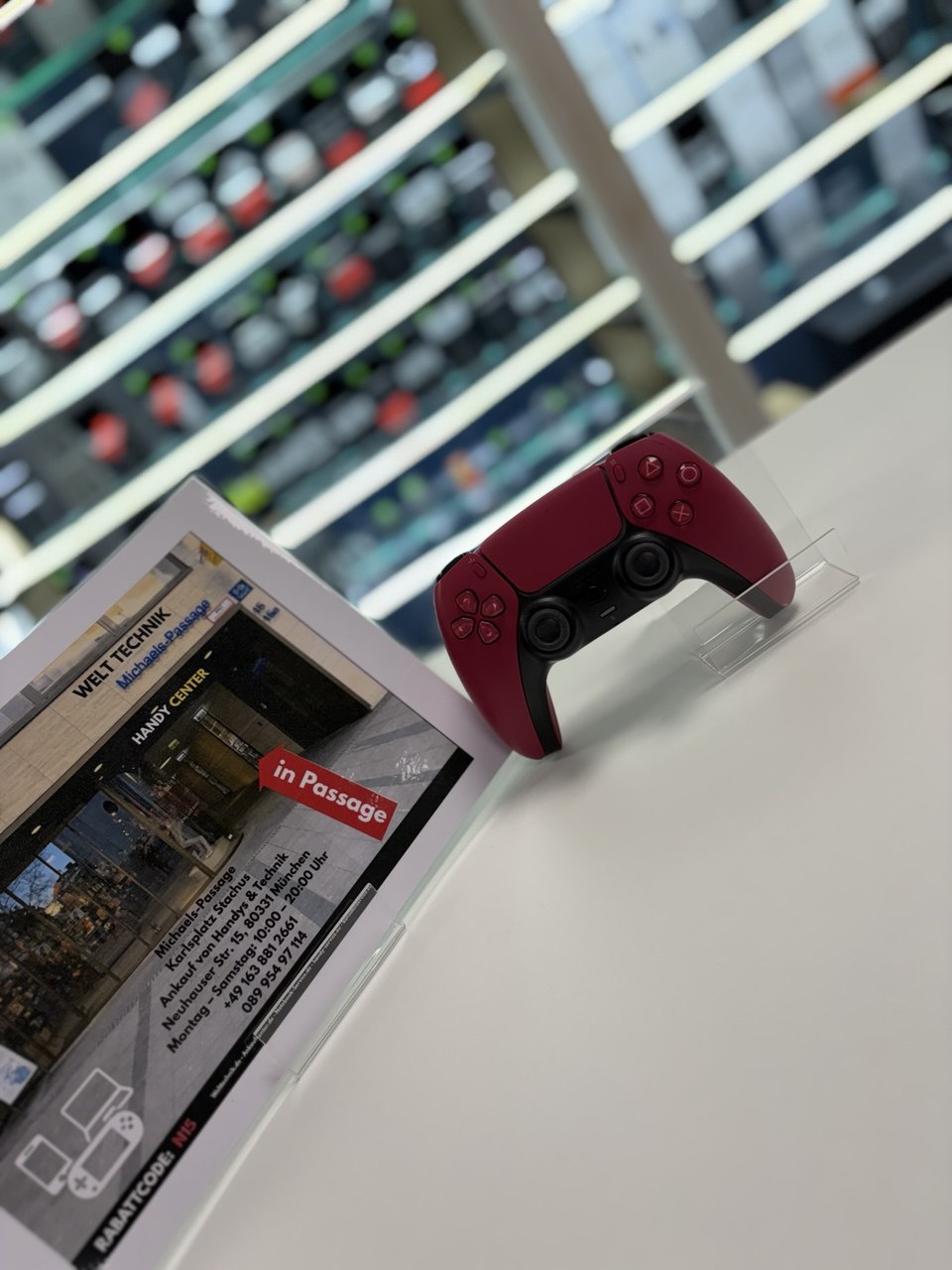 PlayStation 5 Controller DualSense Cosmic Red Hauptbild
