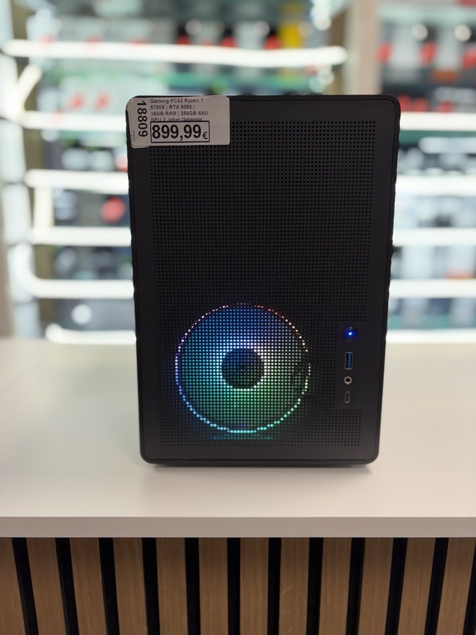 Gaming PC02 Ryzen 7 5700X mit RTX 5060 Hauptbild