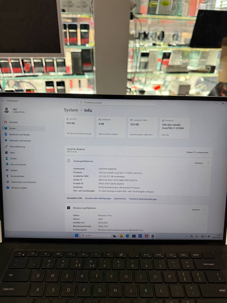 Dell Desktop-Computer mit Intel Core i7- 32GB RAM