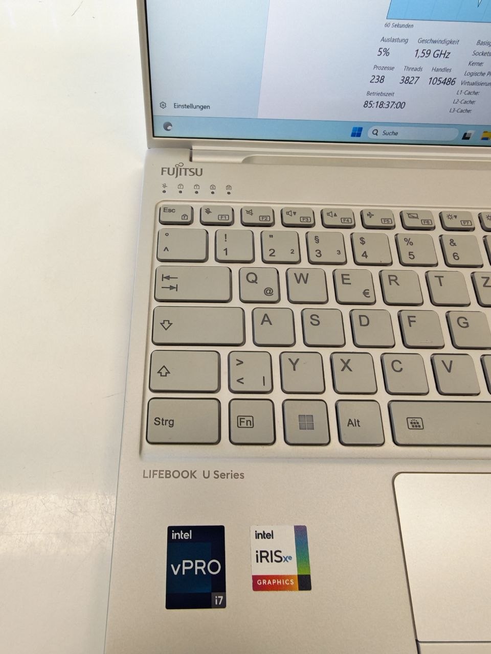 Fujitsu LIFEBOOK U Series mit Intel Core i7 vPRO