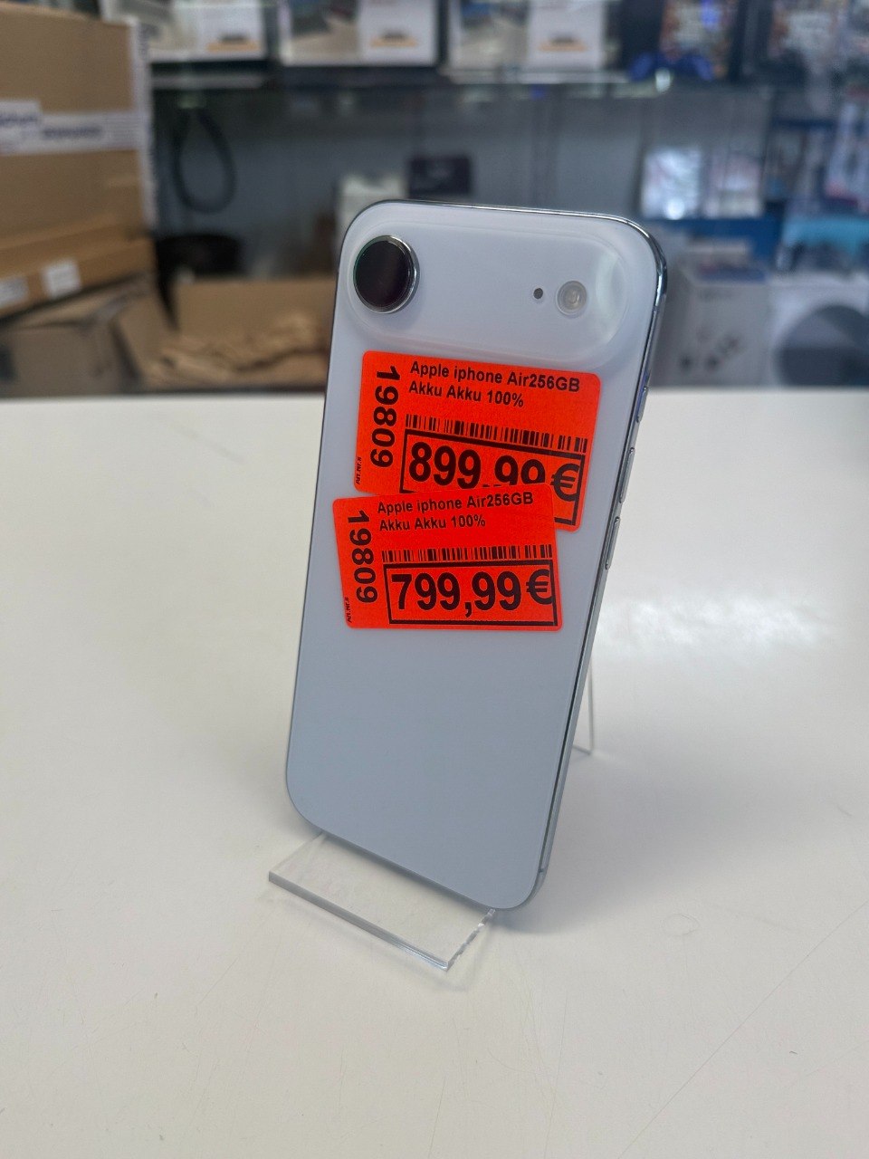 Apple iPhone Air 256GB Weiß/Silber Hauptbild