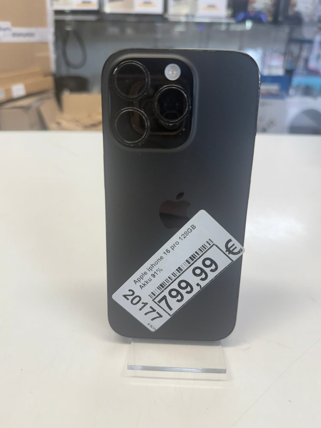 iPhone 16 Pro 128GB Space Black