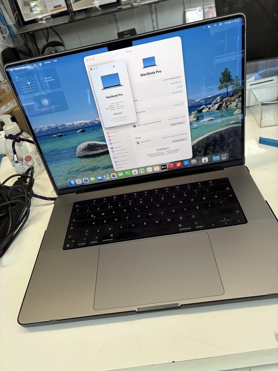 MacBook Pro 16" Apple M2 Pro Zweitbild