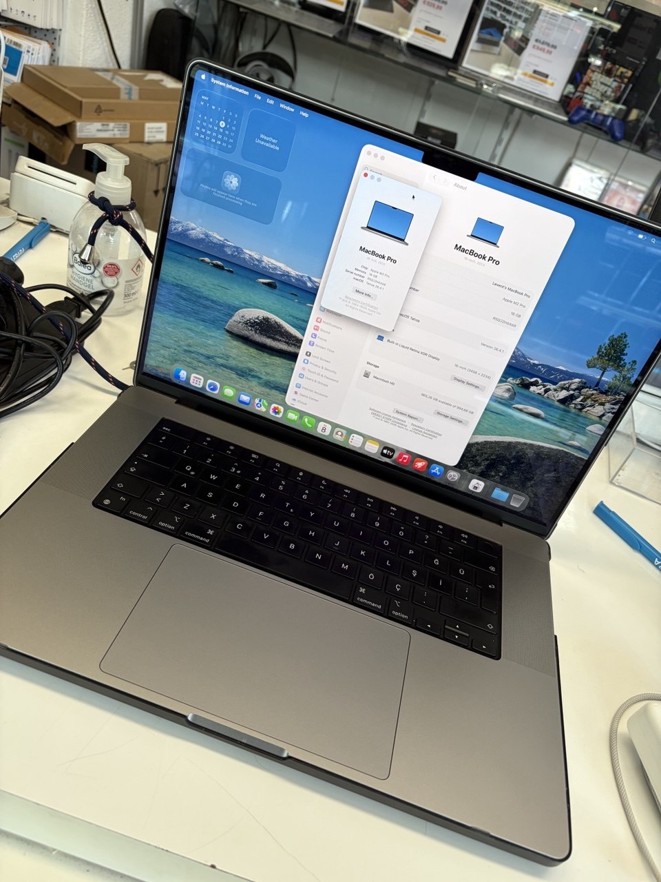 MacBook Pro 16" Apple M2 Pro Hauptbild