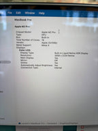MacBook Pro 16" Apple M2 Pro