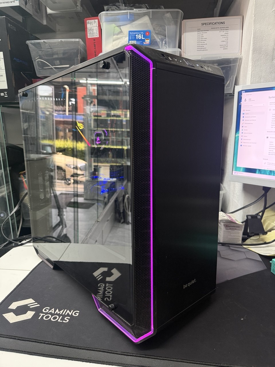 be quiet! Gaming PC Gehäuse mit RGB-Beleuchtung Zweitbild