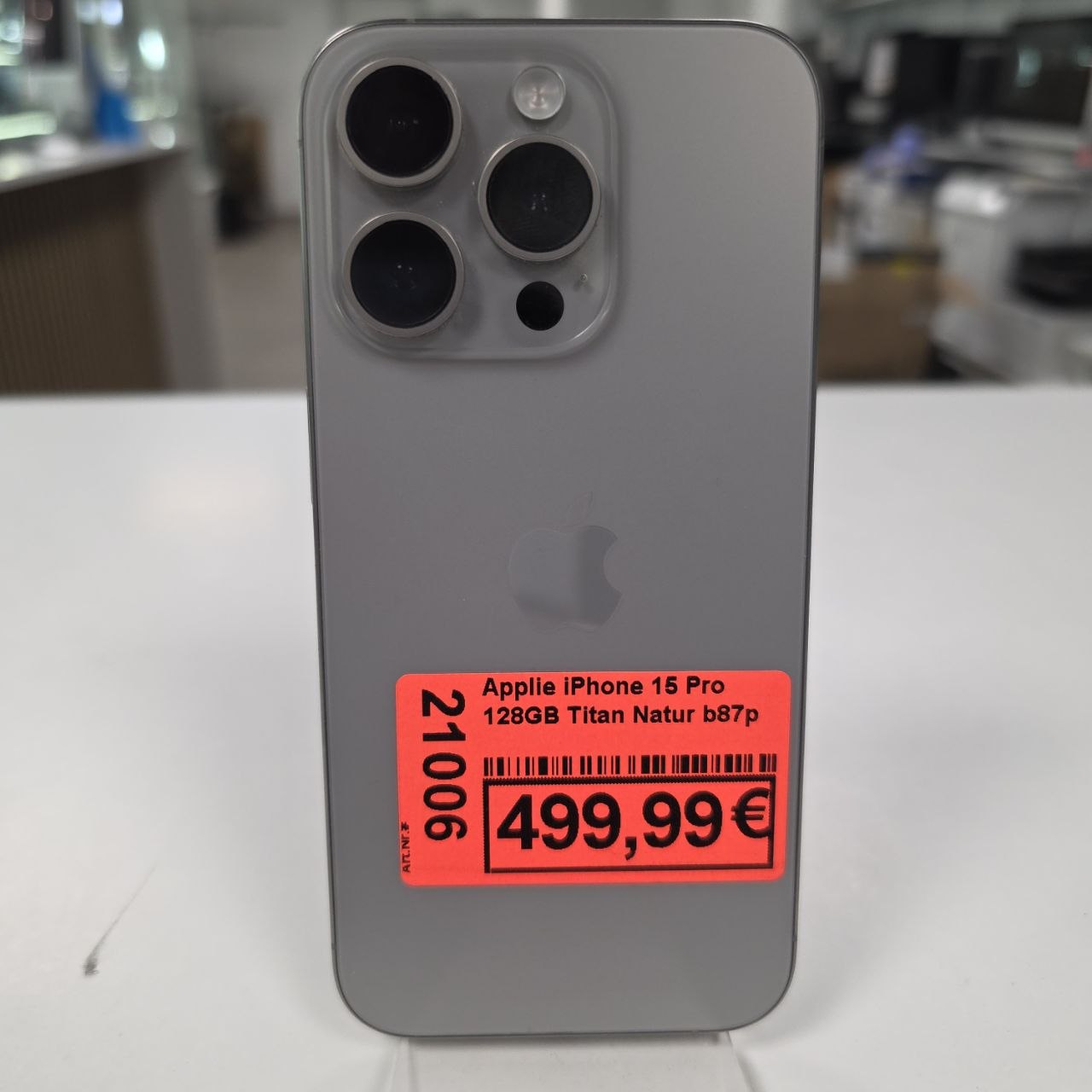 Apple iPhone 15 Pro 128GB Titanium Natural Hauptbild