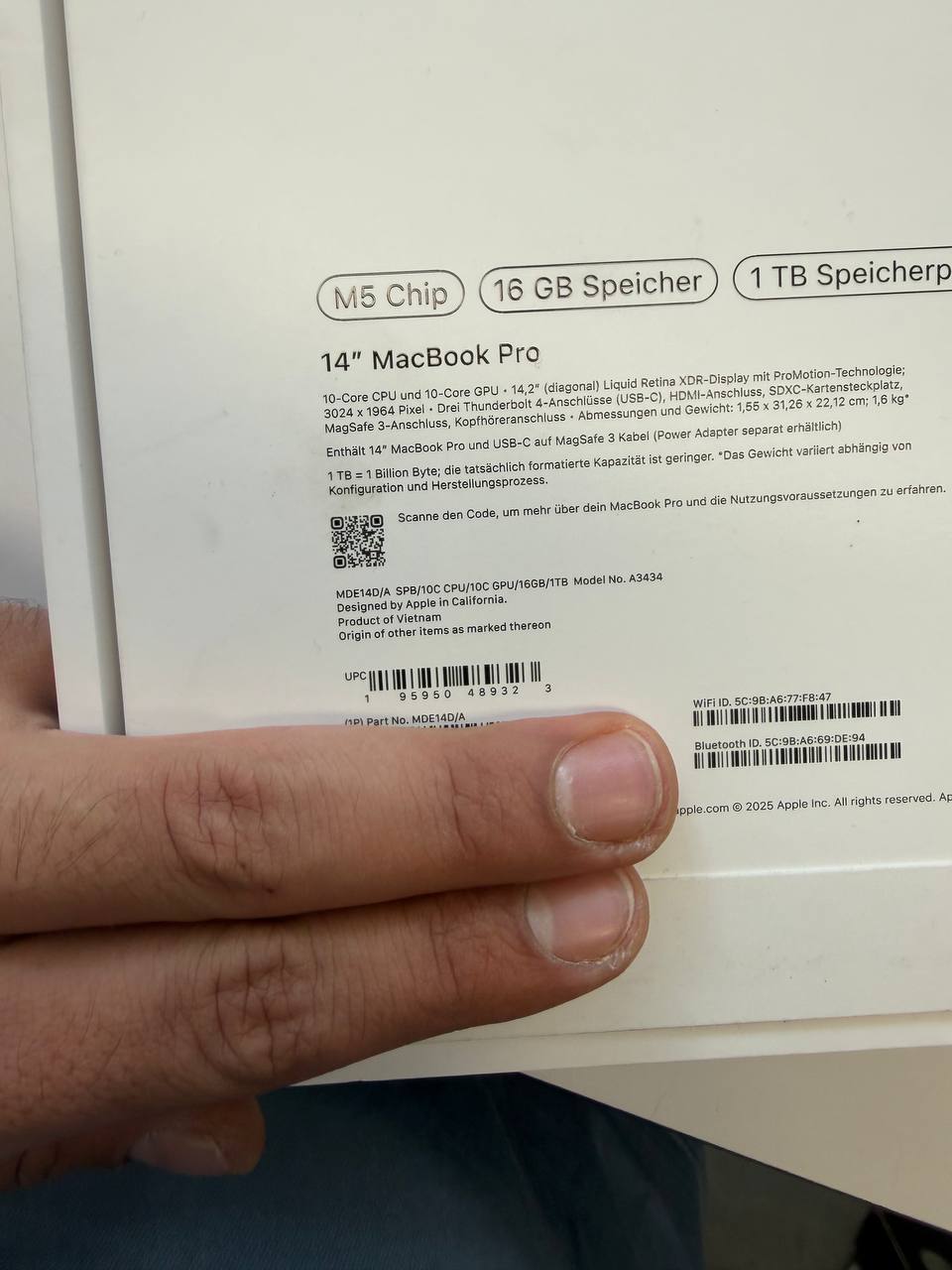 Apple MacBook Pro 14" M5 Chip Zweitbild