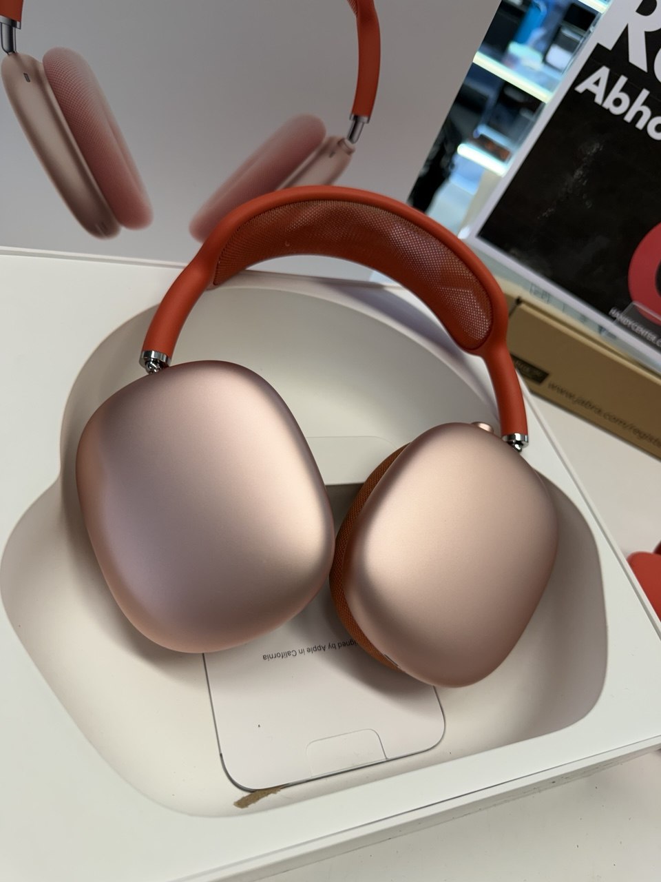 Apple AirPods Max mit Smart Case, Orange/Rot Hauptbild