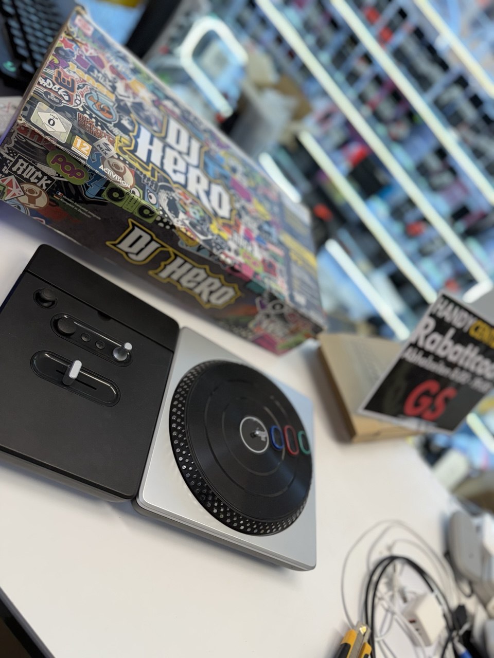DJ Hero Turntable Bundle für Nintendo Wii