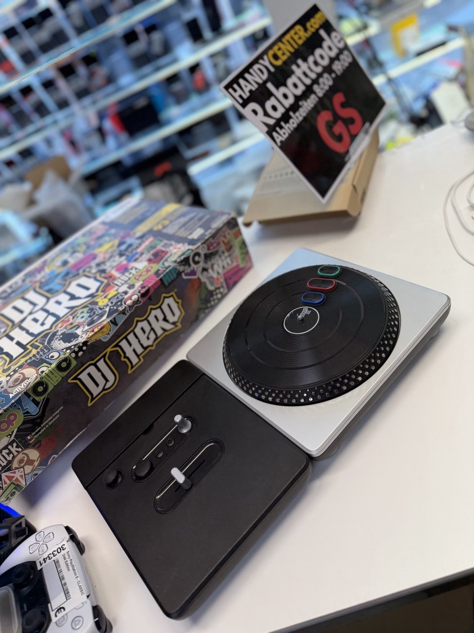 DJ Hero Turntable Bundle für Nintendo Wii