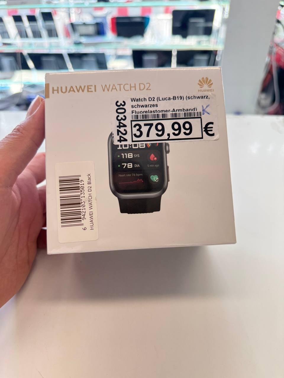 Huawei Watch D2 – Smartwatch mit Blutdruckmesser Hauptbild