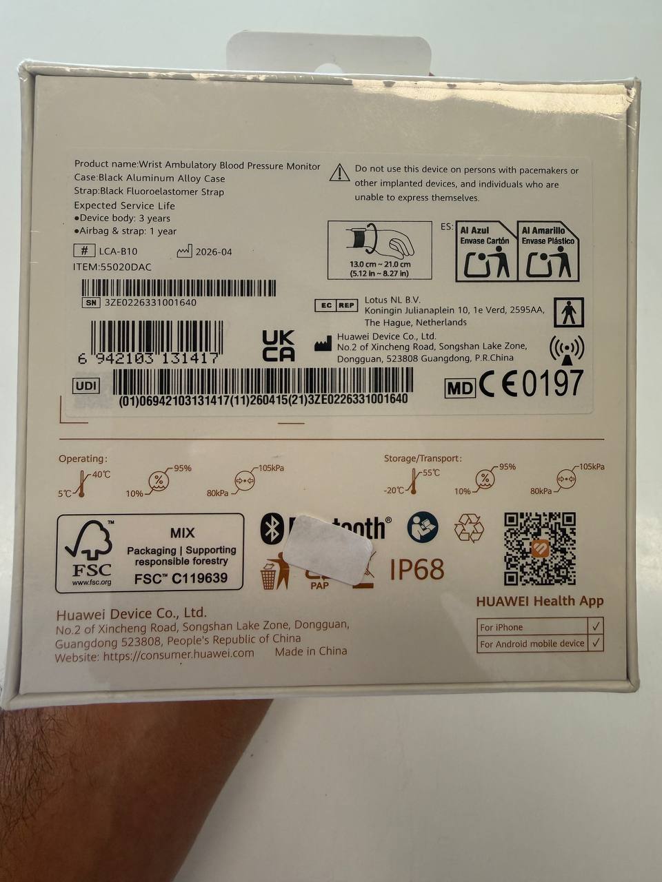 Huawei Watch D2 – Smartwatch mit Blutdruckmesser Zweitbild