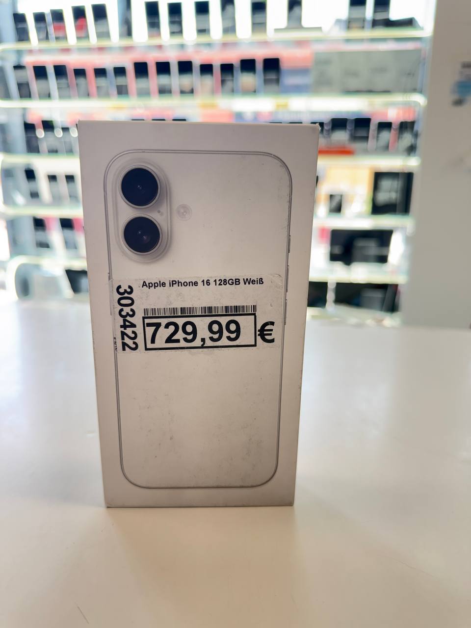 Apple iPhone 16 128GB Weiß Hauptbild