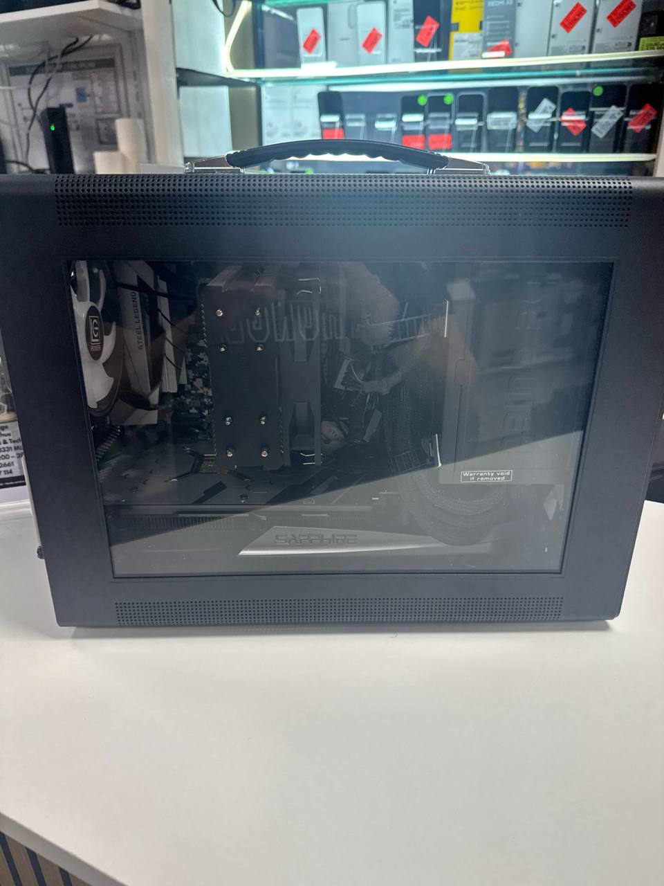 WELT TECHNIK Gaming PC Mainboard: ASRock B450M Steel Legend USB-C, USB3.1, RJ45, Audio