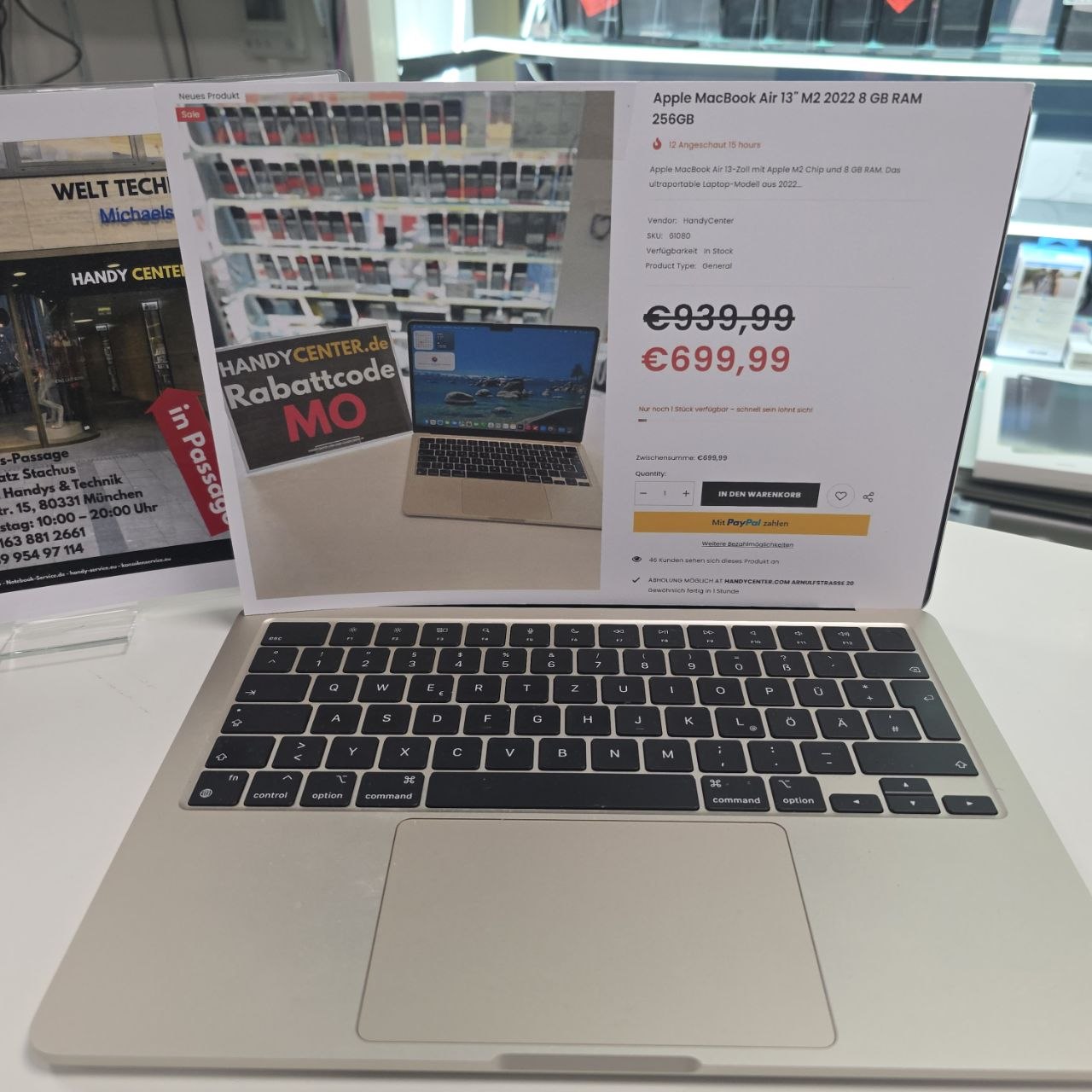 Apple MacBook Air 13" M2 2022