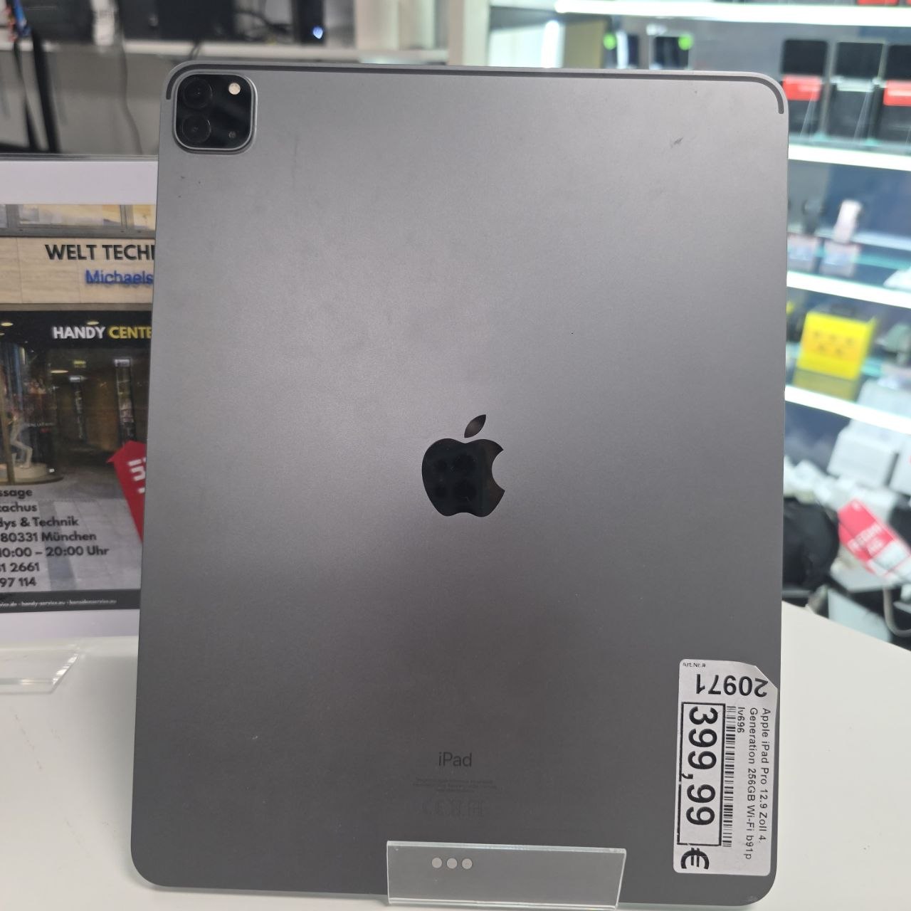 Apple iPad Pro 12.9 Zoll 4. Generation 256GB Wi-Fi
