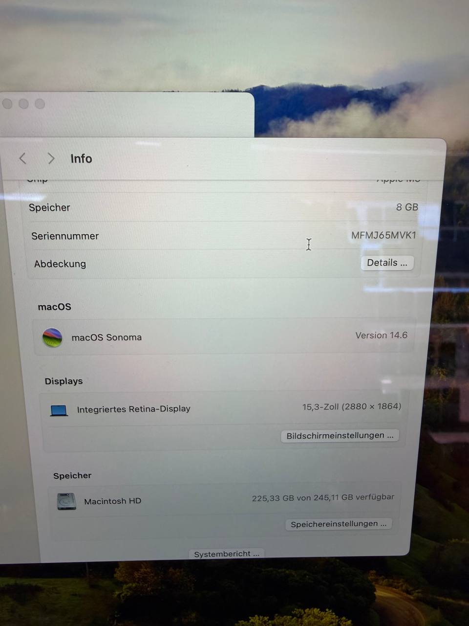 Apple MacBook Air 15" M3 2024, 8 GB RAM