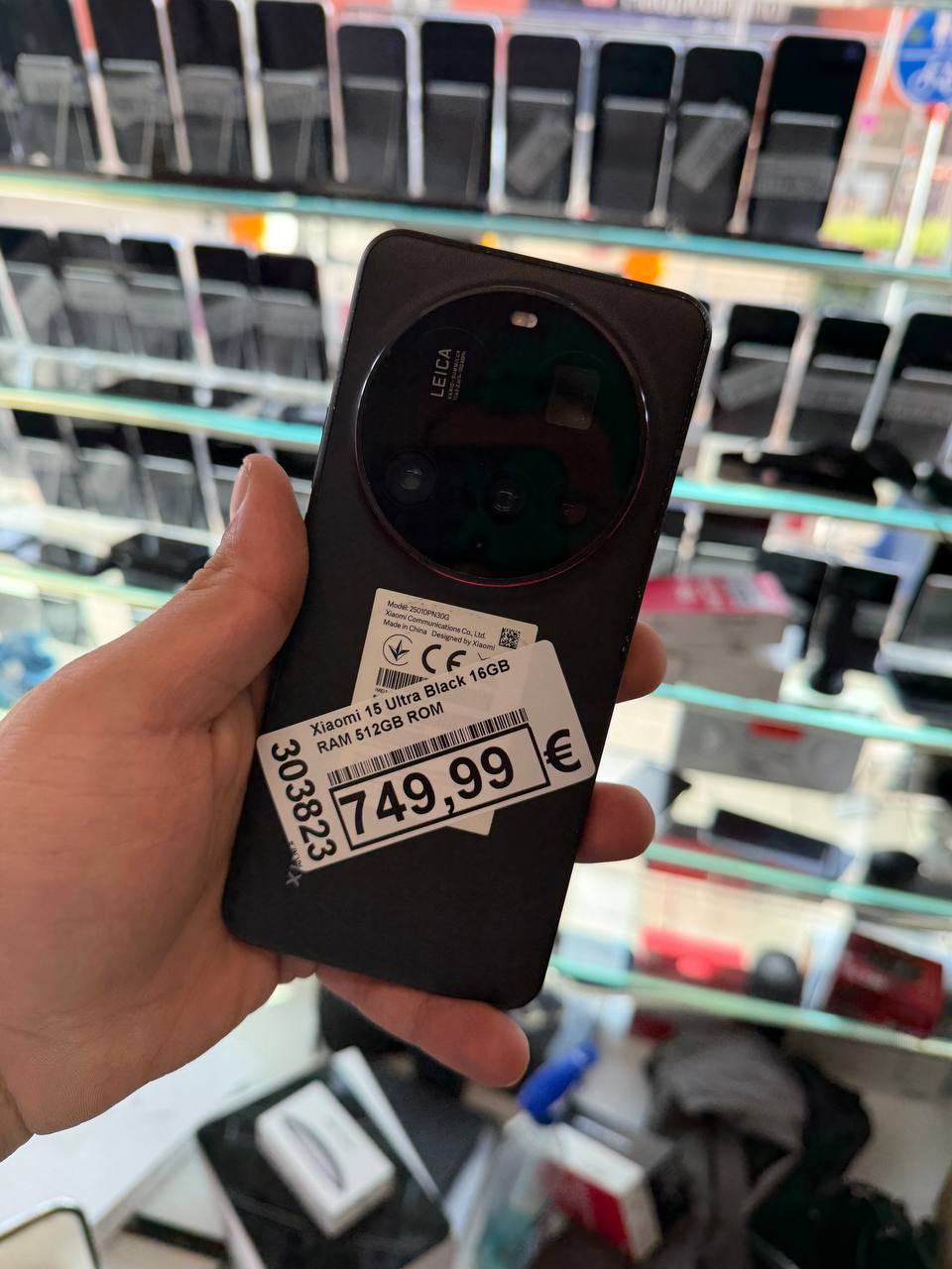Xiaomi 15 Ultra 512GB, 16GB RAM, Schwarz