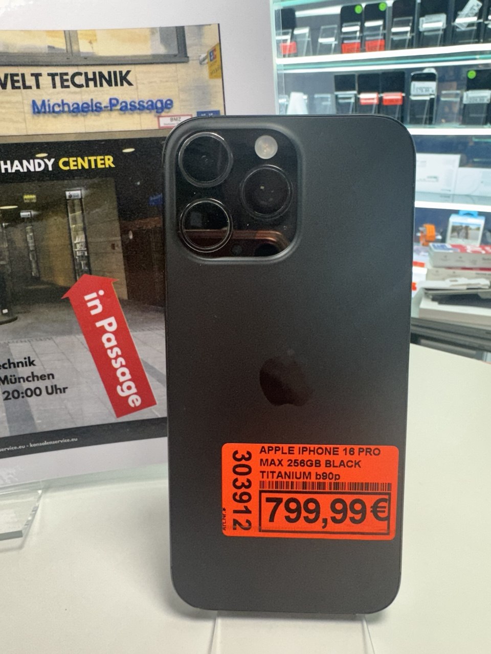 iPhone 18 Pro Max 256GB Schwarz
