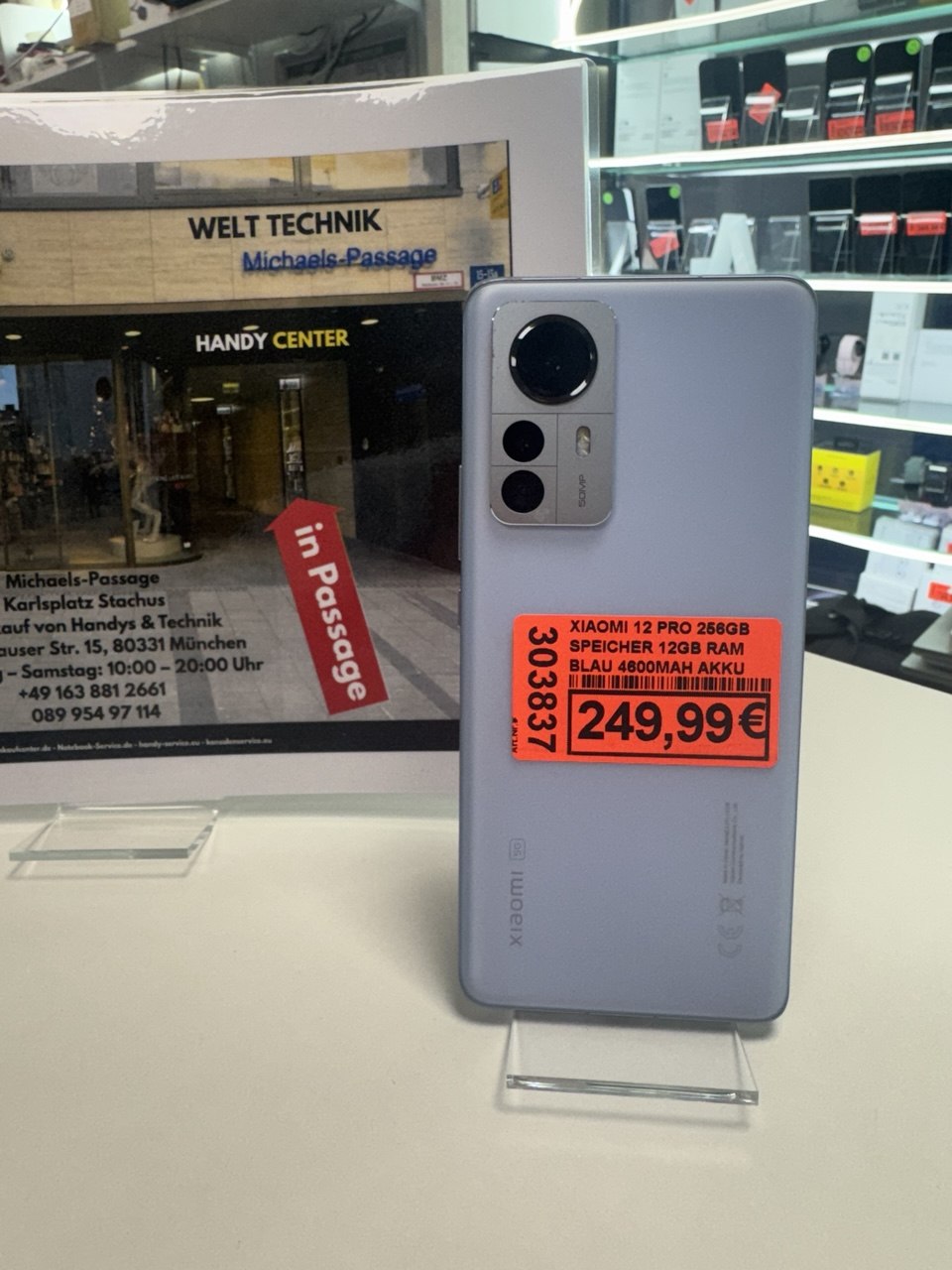 Xiaomi 12 Pro 256GB Speicher, 12GB RAM