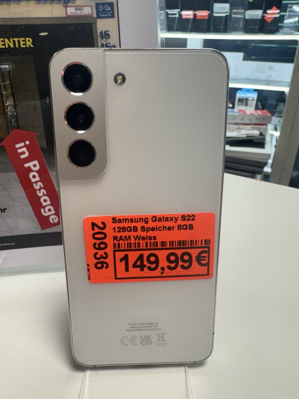 Samsung Galaxy S22 128GB Weiß
