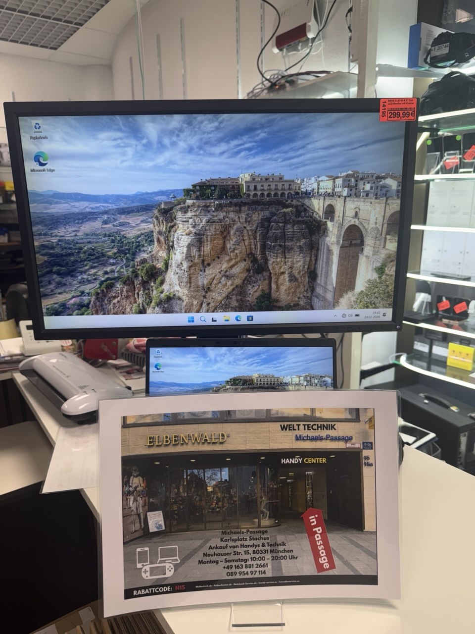 BenQ XL2740-B 27 Zoll LCD Monitor