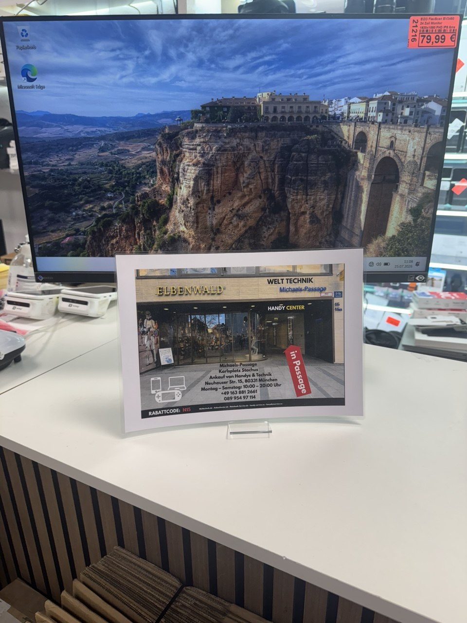 EIZO FlexScan EV2450 – 24 Zoll Monitor