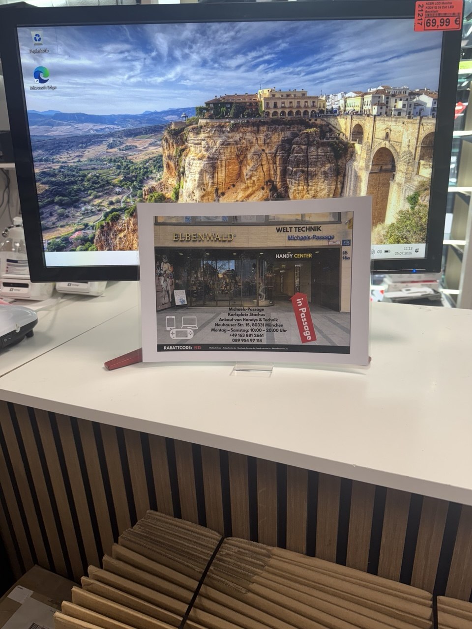 Acer KG241Q 24 Zoll LED Monitor
