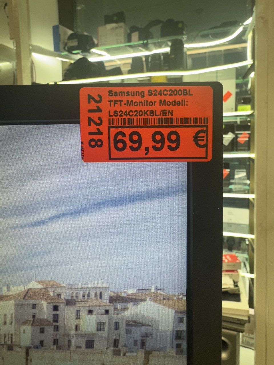 Samsung S24C200BL Monitor 24 Zoll