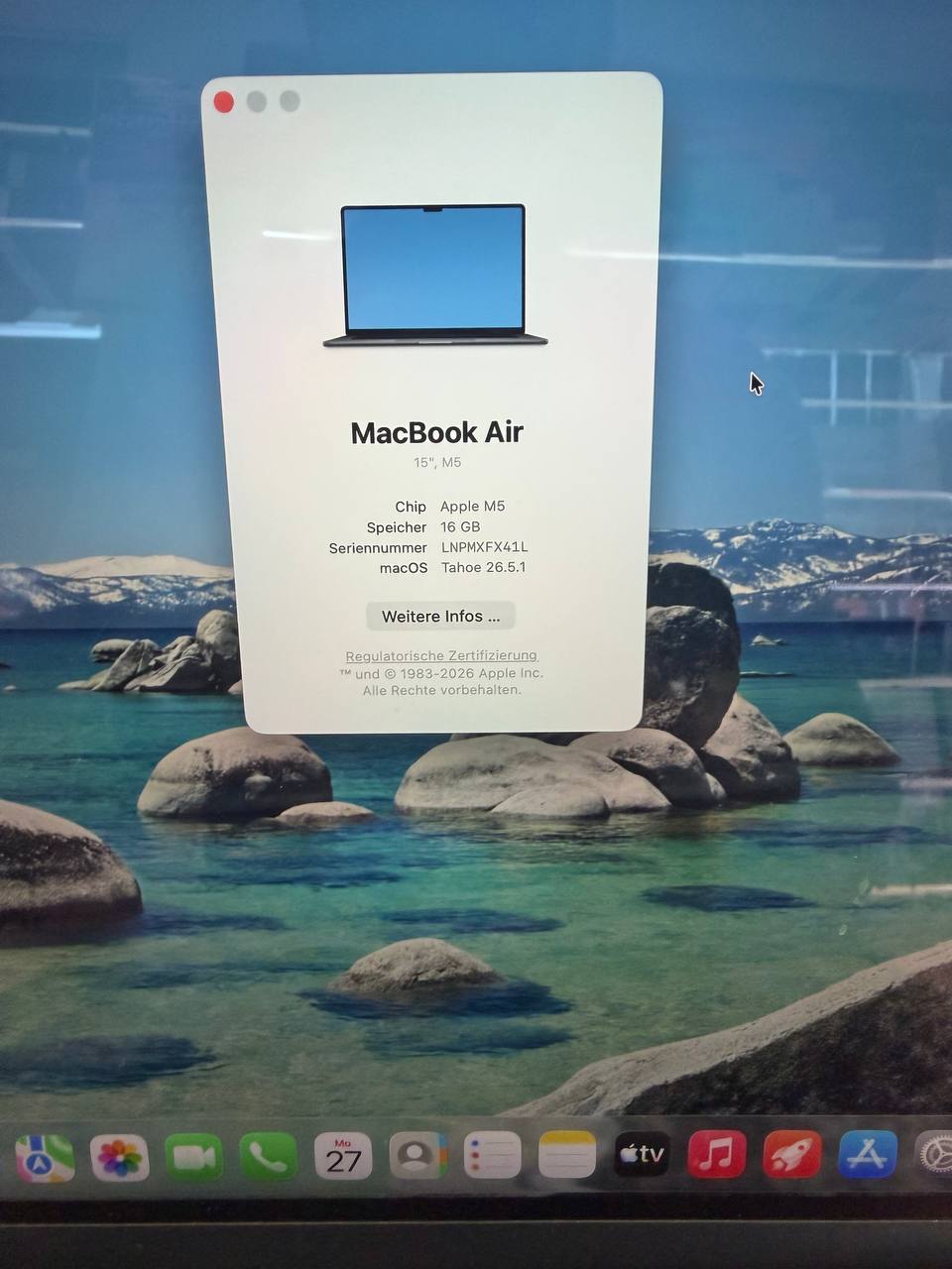 Apple MacBook Air 15" M5 Notebook
