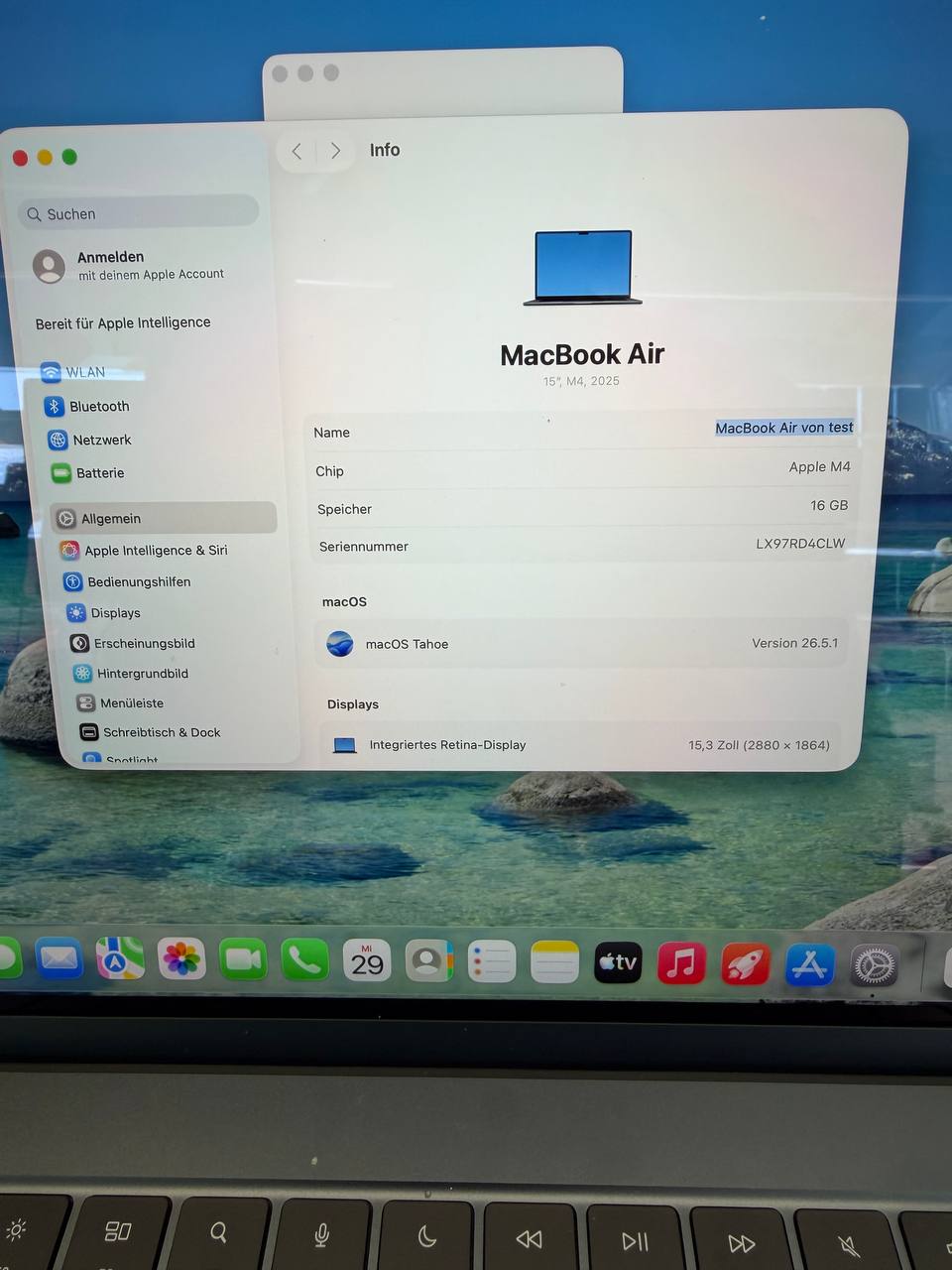 Apple MacBook Air 15" M4, 16 GB, 2025
