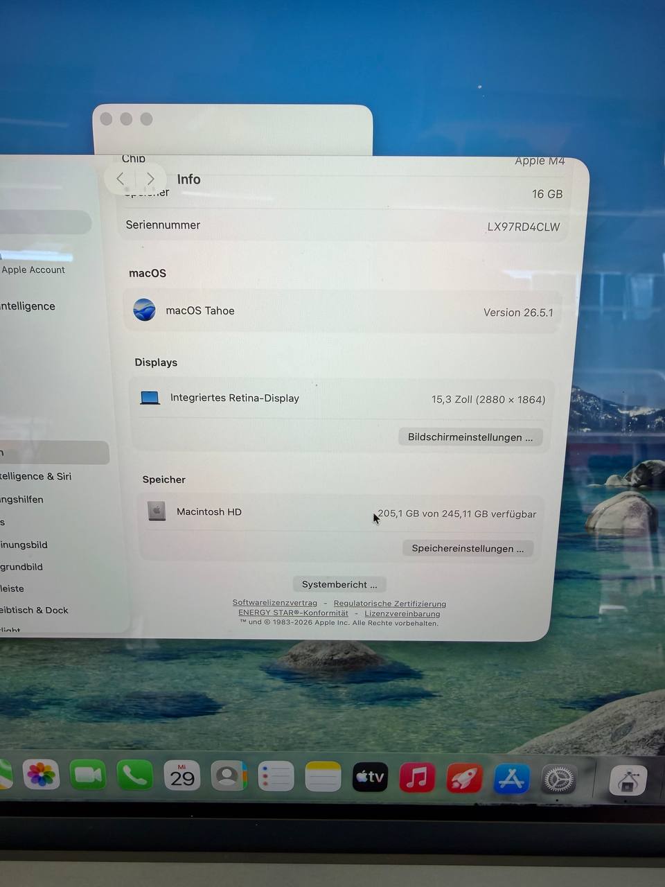 Apple MacBook Air 15" M4, 16 GB, 2025