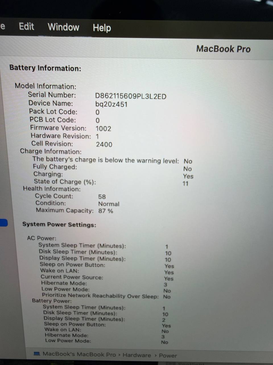 Apple MacBook Pro 13-inch M2 512GB SSD - Silver