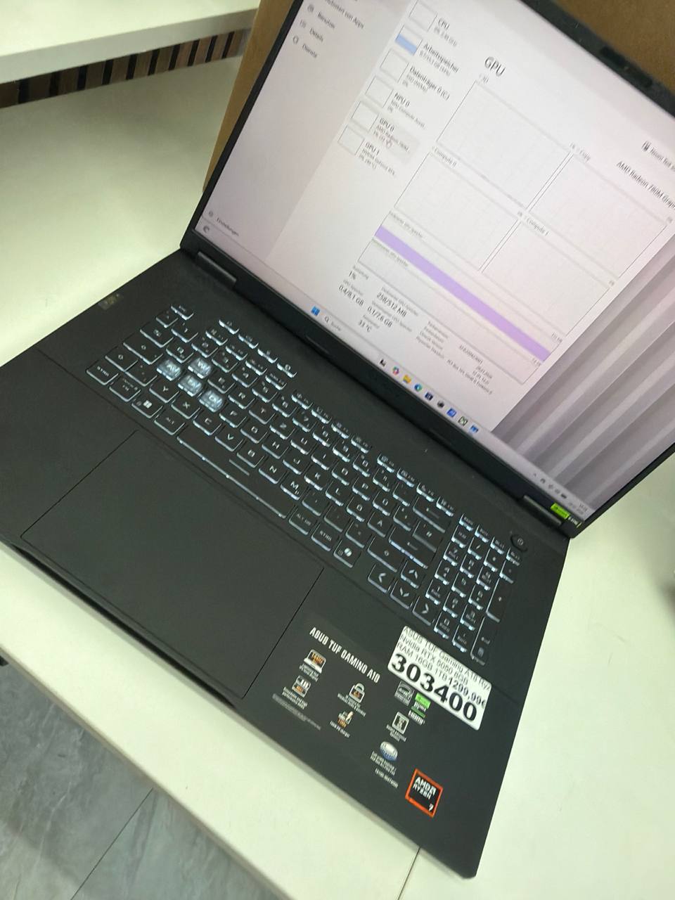 ASUS TUF Gaming A18 Laptop mit Windows 11 Home